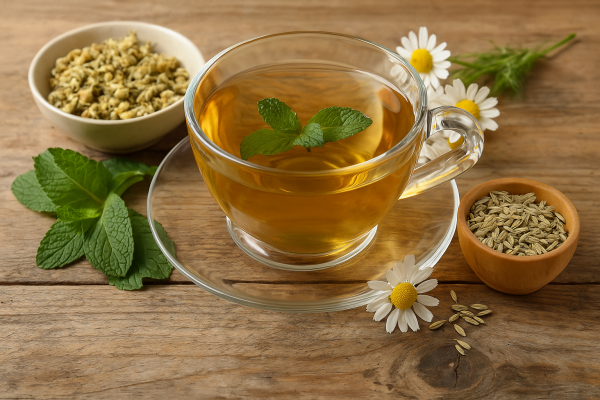 Welcher Kräutertee ist gut für den Magen? Sanfte Hilfe aus der Natur für Magen, Darm, Leber & Nieren