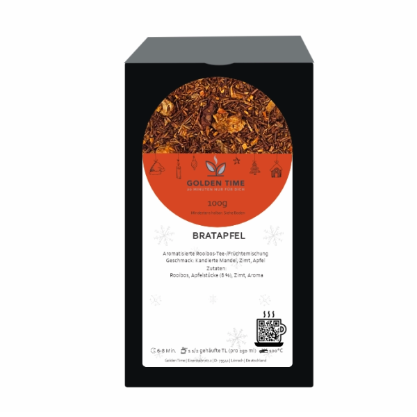 Bratapfel Tee winterlich und koffeinfrei