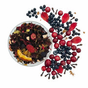 Früchtepunsch - Früchtetee winterlich mit Beeren & Gewürzen (koffeinfrei)