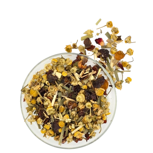 Bio Entspannungstee mit Vanille und Kräutern