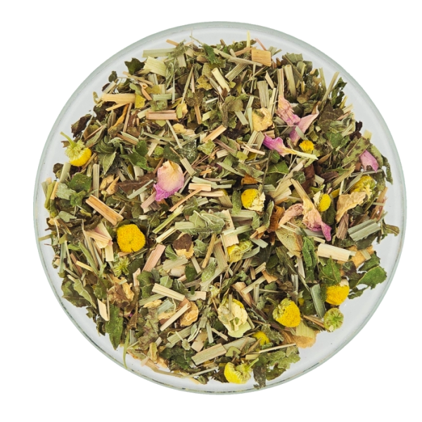 Mate Tee mit Lemongras und Kräutern