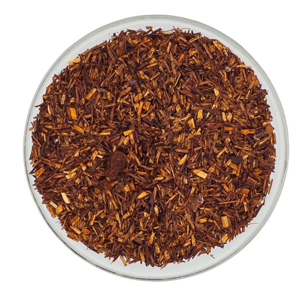 Schokoladen Tee mit Rooibos und Kakao
