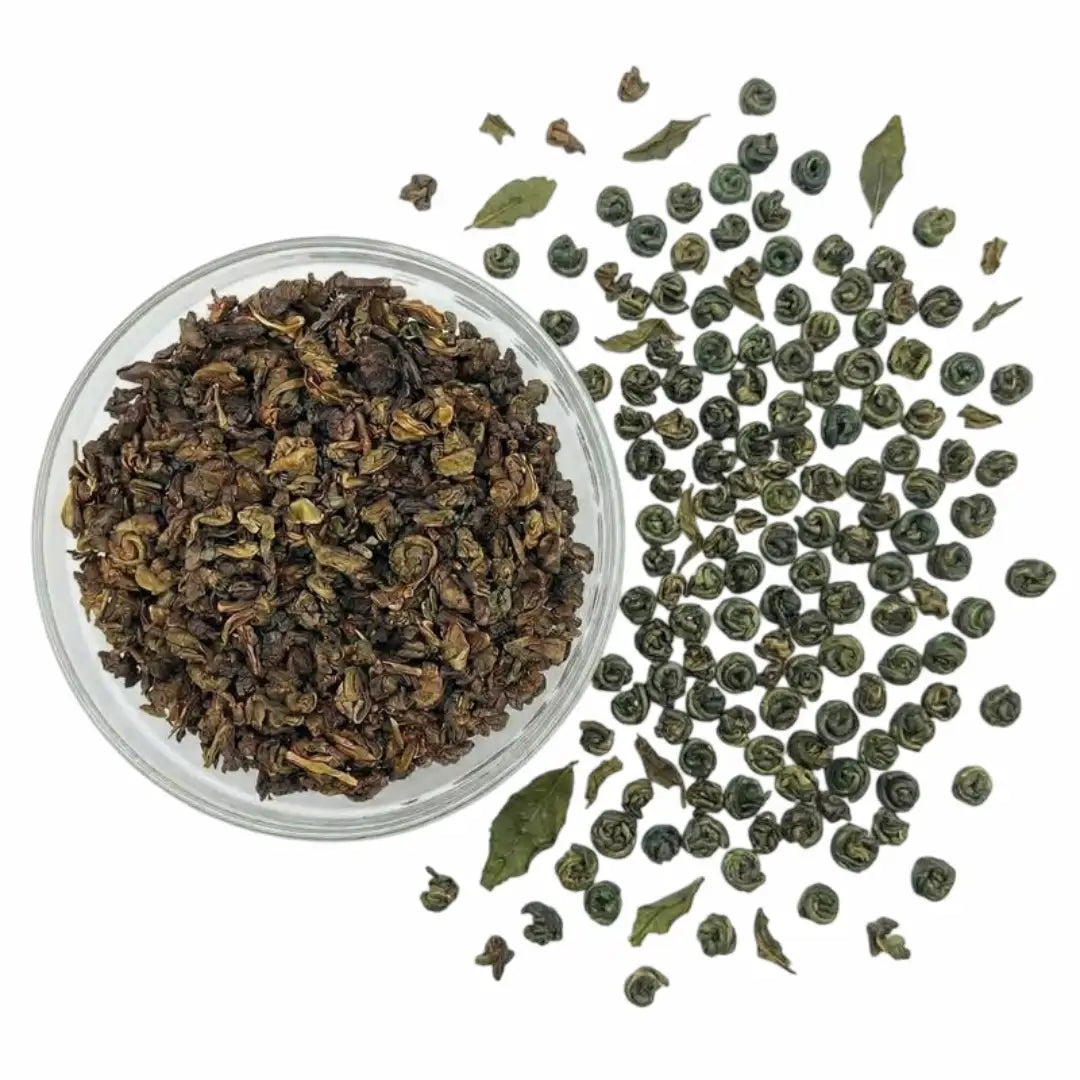China Gunpowder Tee mit gerollten Blättern