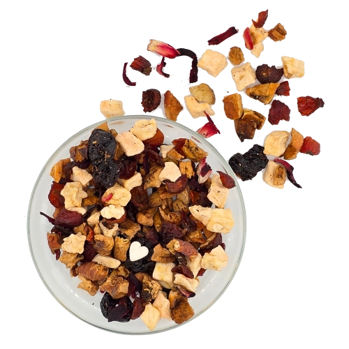 Dessert Tee mit Kirsche