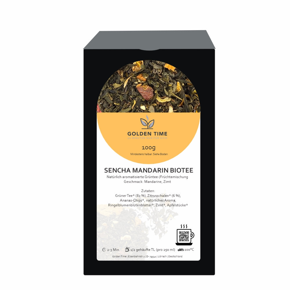 Sencha Mandarin Tee frisch und aromatisch