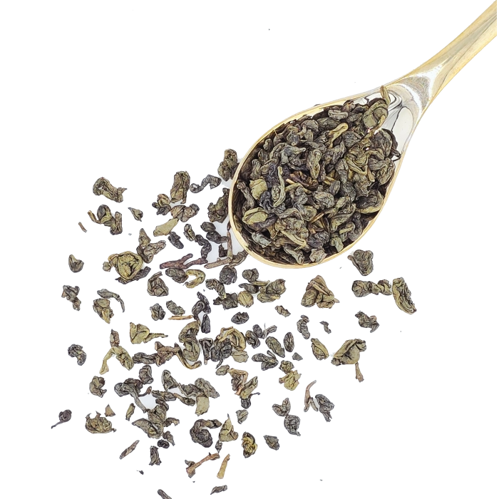 China Gunpowder Tee mit gerollten Blättern