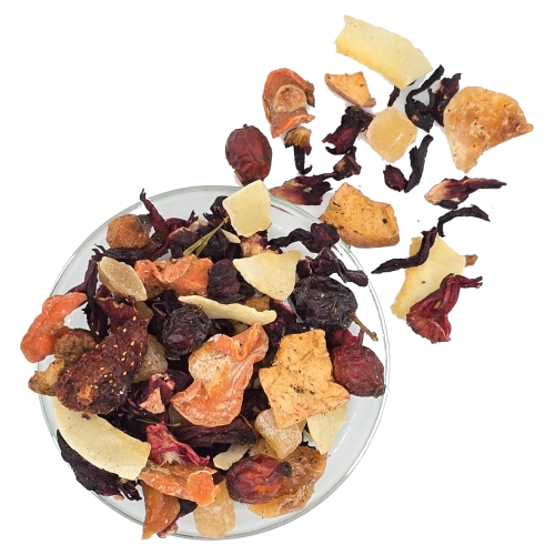 Fruchttee mit Kiwi und Kaktusfeige