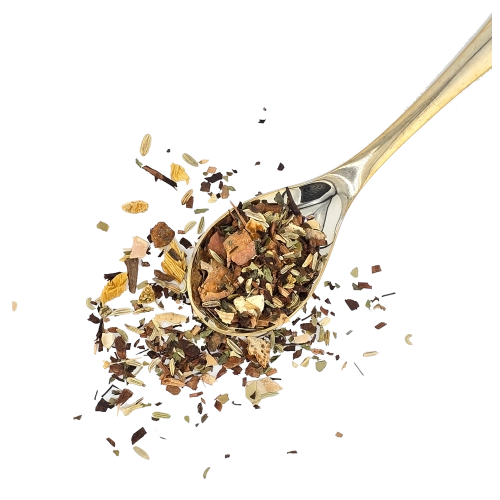 Honeybuschtee mit Zimt und Minze