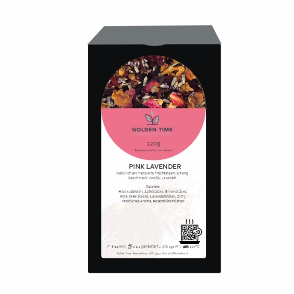 Pink Lavender Tee beruhigend und koffeinfrei