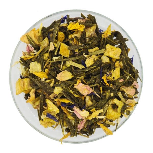 Matcha Tee mit Apfel und Zitrusnote