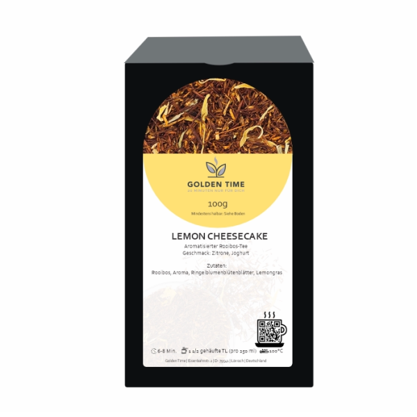 Lemon Cheesecake Tee koffeinfrei und frisch