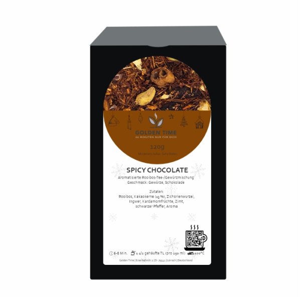 Schokoladen Tee koffeinfrei mit Rooibos