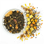 Sencha Mandarin Biotee - Grüner Tee mit Mandarine & Zimt (frisch & würzig)