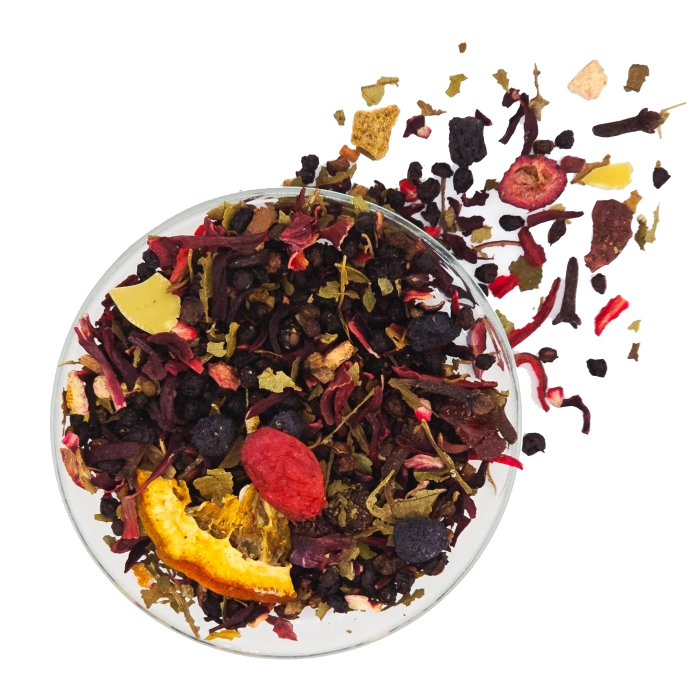 Weihnachts Tee mit Beeren